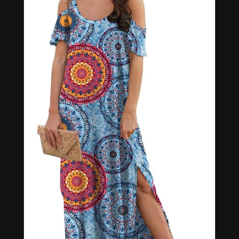 WOMANS SUMMER MAXI DRESS
